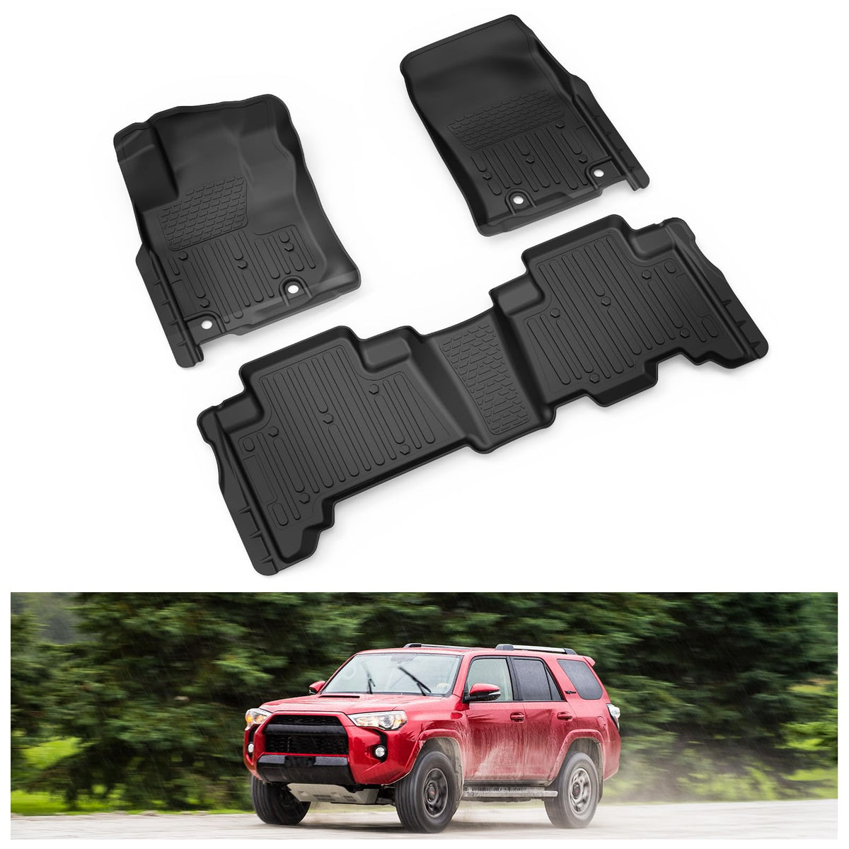 Kiwi Master Floor Mats for 2021-2026 Nissan Rogue (Not Sport)