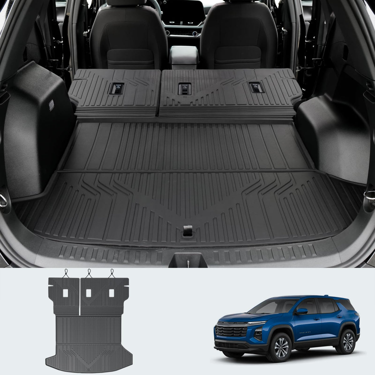 Floor Mats for 2027 2026 2025 Chevy Equinox (Only Gas) & GMC Terrain