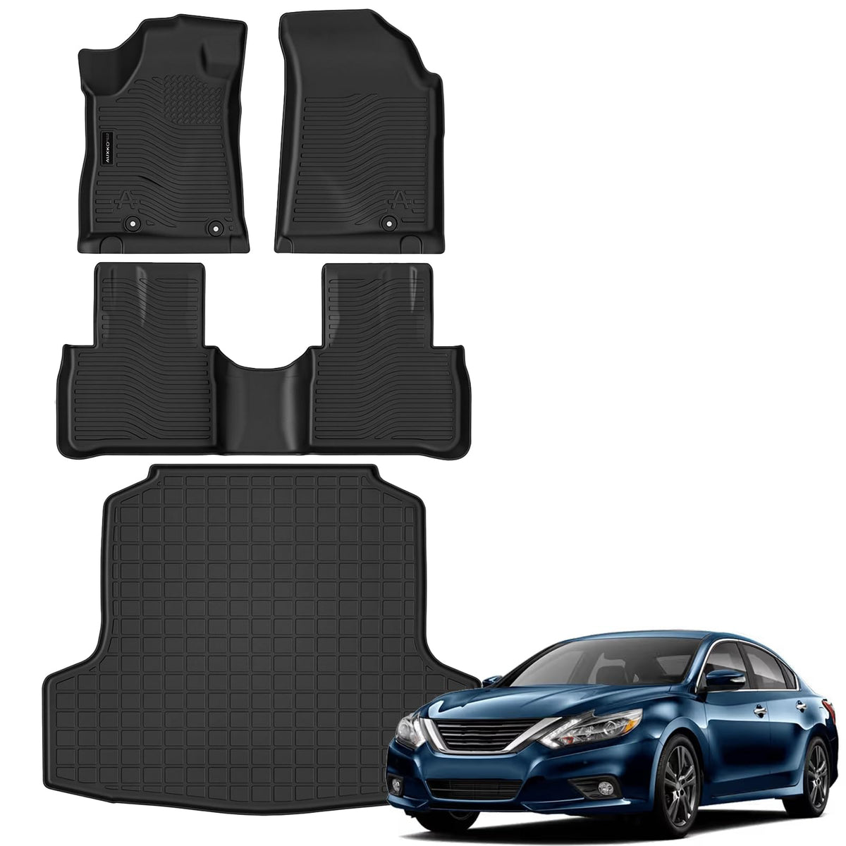 AUXKO All Weather Floor Mats Cargo Mat for 2026 Nissan Sentra