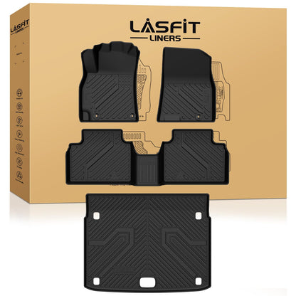 LASFIT Floor Mats for KIA EV9 6-Seat 2026 2025 2024