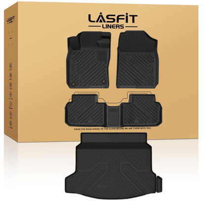 LASFIT Floor Mats for Honda Accord 2008-2012 (Fit Sedan, NOT for Coupe)