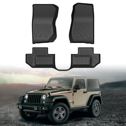 Cartist Floor Mats Fit for Honda HR-V HRV 2023 2024 2025 2026 (Include Hybrid) All Weather Floor Liners Front & 2nd Row Floor Mat for HRV Heavy Duty