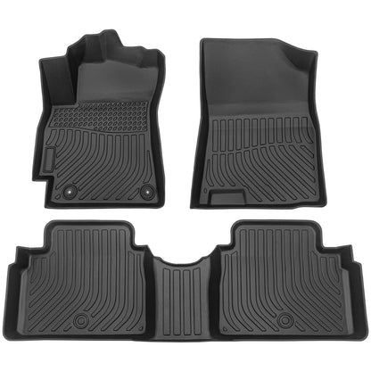 Floor Mats for 2013-2018 Lexus ES350,All-Weather TPE Rubber Floor Mats Fits 1st & 2nd & Row,Anti-Slip Floor Liners Full Set Automobile mats Accessories Black