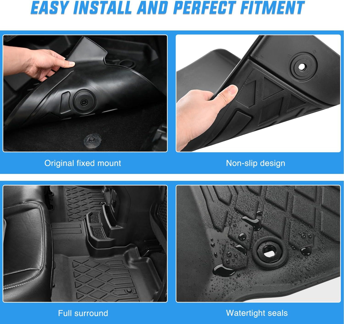 Nilight Floor Mats for Subaru Forester 2014 2015 2016 2017 2018
