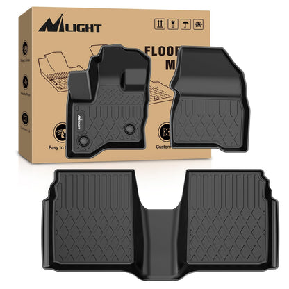 Nilight TPE Floor Mats for Ford F250 F350 F450 Super Duty Crew Cab