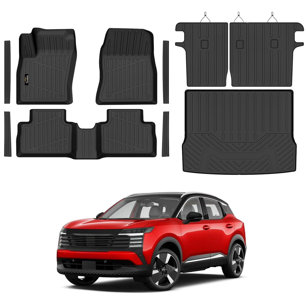 Floor Mats & Cargo Mat & Backrest Mat Custom for Toyota RAV4 Hybrid 2026