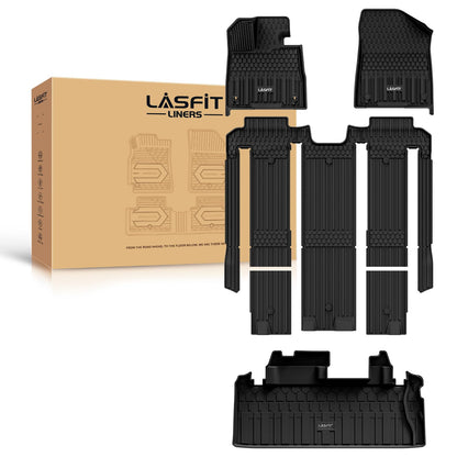 LASFIT Floor Mats for Toyota 4Runner 2013-2024 & for Lexus GX460 2014-2023