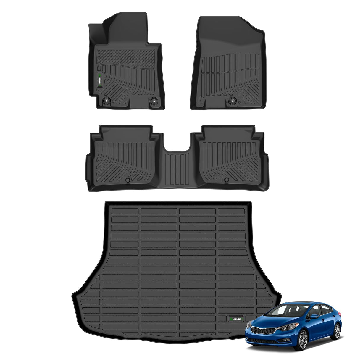 ANBINGO® Floor Mats for 2024 2025 2026 Subaru Crosstrek & Subaru Impreza