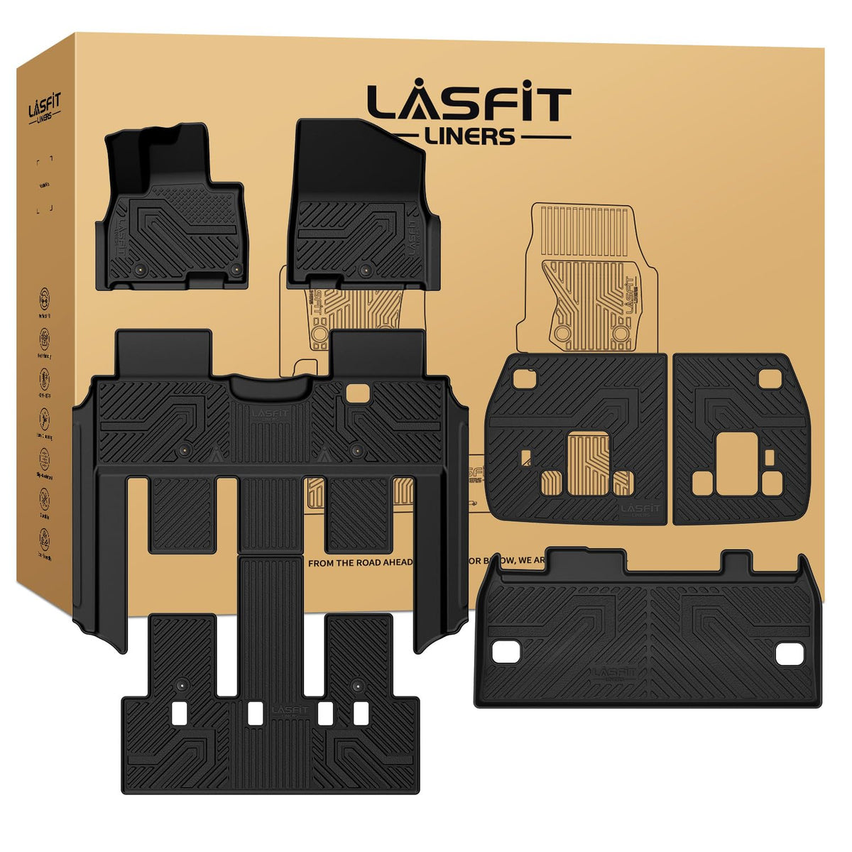 LASFIT Floor Mats for Subaru Crosstrek 2023-2018 & Impreza 2023-2017