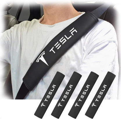 for 4PC Tesla Seat Belt Pad Cover for Tesla Model 3 Y S X 2016-2026