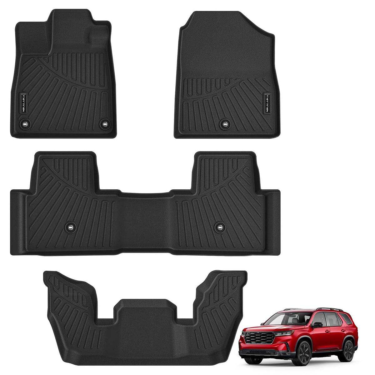 Floor Mats for 2007-2009 2010 2011 Toyota Camry CE/LE/SE/XLE (Gas Only)