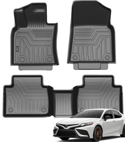 KUST Custom Fit Floor Mats for 2019-2025 2026 Nissan Altima Accessories All Weather Floor Mat Carpet Liners Front Rear 2 Row Seat Black Liner TPE