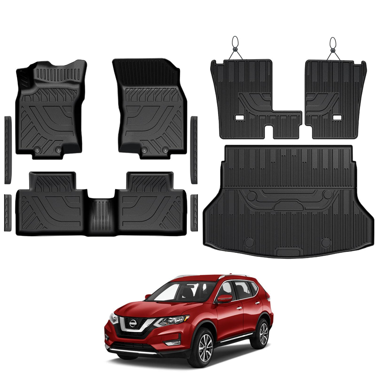 Floor Mats for 2020-2025 Nissan Versa Accessories