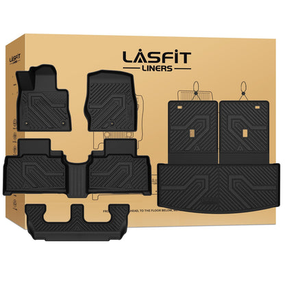 LASFIT Floor Mats for Ford Fusion 2017-2020 SE/S/SEL/Titanium/Hybrid