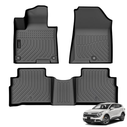 AUXKO Floor Mats Cargo Mat Backrest Mat for 2027 Kia Telluride Hybrid