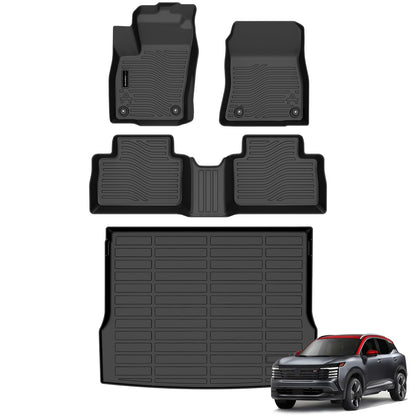 AUXKO All Weather Floor Mats Cargo Mat for 2026 Nissan Sentra