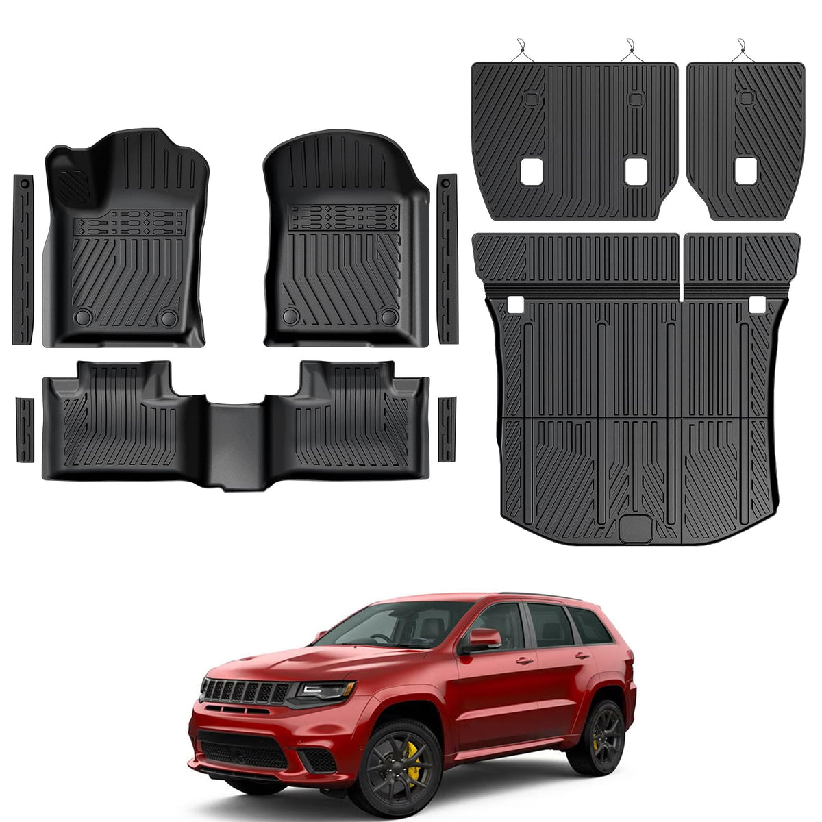 Floor Mats for 2017-2026 Jeep Compass Accessories