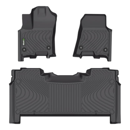 HAFIDI® Floor Mats & Cargo Liner Set Fit for 2023-2027 Kia NIRO & NIRO Hybrid (Not for NIRO EV &NIRO PHEV) All Weather Protection TPE Anti-Slip Floor Liners Custom Accessories -Black