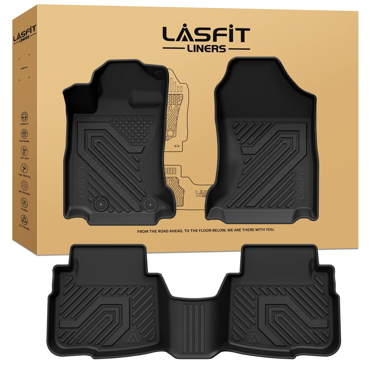 LASFIT Floor Mats for Subaru Crosstrek 2023-2018 & Impreza 2023-2017