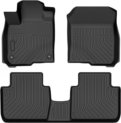 Cartist Floor Mats Fit for Honda HR-V HRV 2023 2024 2025 2026 (Include Hybrid) All Weather Floor Liners Front & 2nd Row Floor Mat for HRV Heavy Duty
