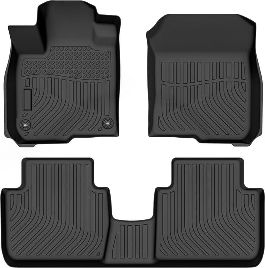 Cartist Floor Mats Fit for Honda HR-V HRV 2023 2024 2025 2026 (Include Hybrid) All Weather Floor Liners Front & 2nd Row Floor Mat for HRV Heavy Duty