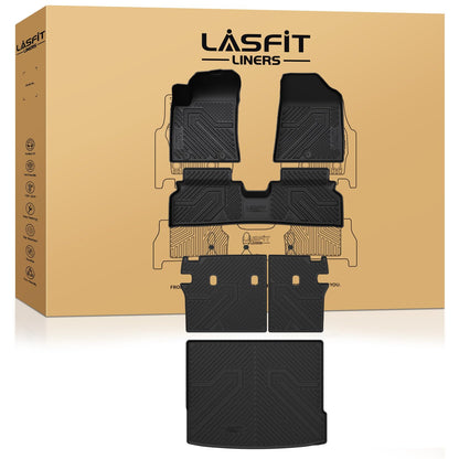 LASFIT Floor Mats for KIA EV9 6-Seat 2026 2025 2024