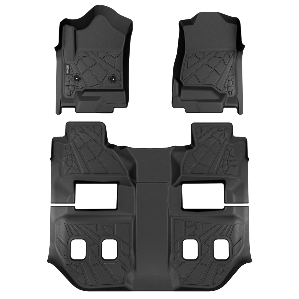 KARPAL Floor Mats for 2017-2026 2027 Chrysler Pacifica 7 Seats (Not Hybrid)