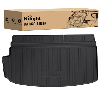Nilight TPE Floor Mats for Chevy Silverado GMC Sierra Extended Cab