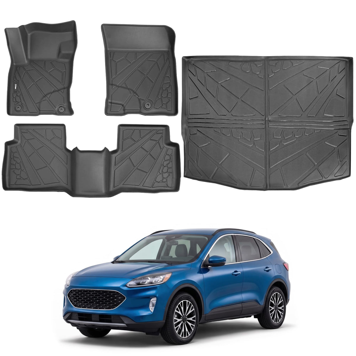 KARPAL Floor Mats for 2015-2024 2025 2026 Ford Edge