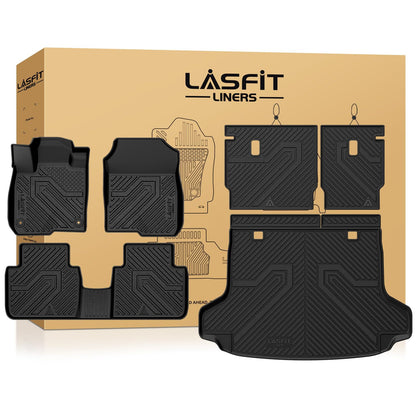 LASFIT All Weather Floor Mats for Honda Civic 2022-2026【Gasoline Sedan】