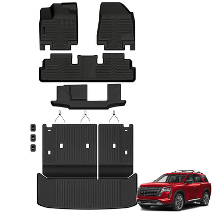 AUXKO All Weather Floor Mats Cargo Mat for 2026 Nissan Sentra