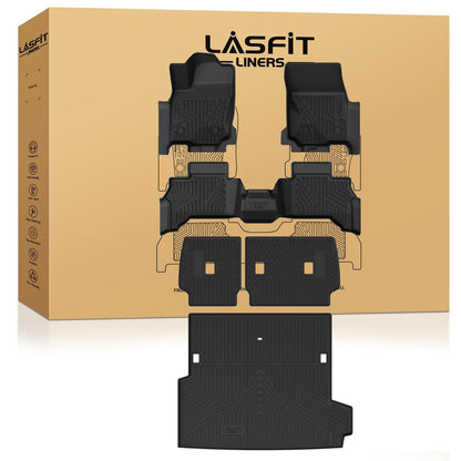 LASFIT Floor Mats for Toyota 4Runner 2013-2024 & for Lexus GX460 2014-2023