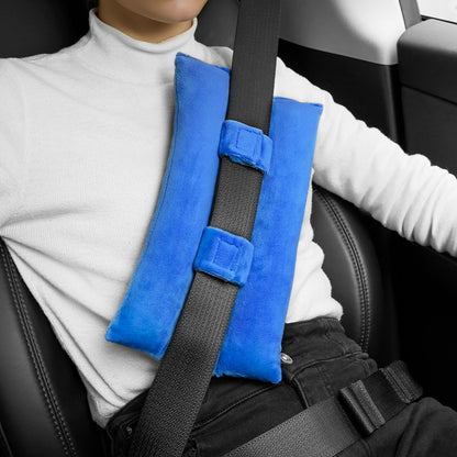 Seat Belt Pillow for Mastectomy Post-Surgery, Heart Surgery Recovery Support Cushion for Chest Chemo Port Pacemaker Bypass Hysterectomy Recovery Pillow (Black)