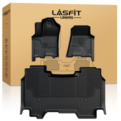 LASFIT Floor Mats for Dodge Durango 7-Seat Models 2013-2026 2027