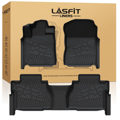 LASFIT Floor Mats for Toyota 4Runner 2013-2024 & for Lexus GX460 2014-2023