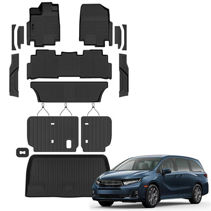 AUXKO All Weather Floor Mats for Honda Accord Sedan 2013-2017