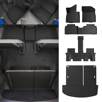 Rongtaod Floor Mats Set for 2021-2026 Kia Sorento 6&7 Seats Accessories