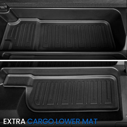 Floor Mats for Ford Expedition Max 2018-2024 8 Seats w/Cargo Mat