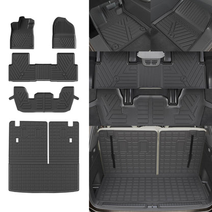Rongtaod Floor Mats Set for 2021-2026 Kia Sorento 6&7 Seats Accessories