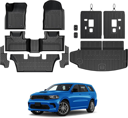 Floor Mats for 2016-2027 Dodge Durango 6-Seats Accessories