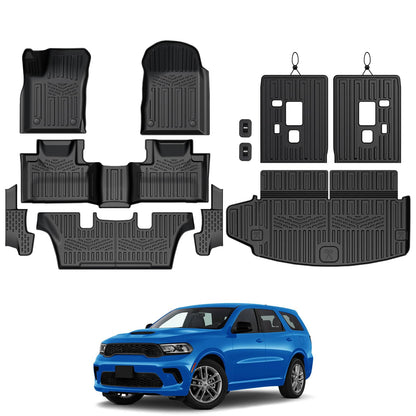 Floor Mats for 2016-2027 Dodge Durango 6-Seats Accessories