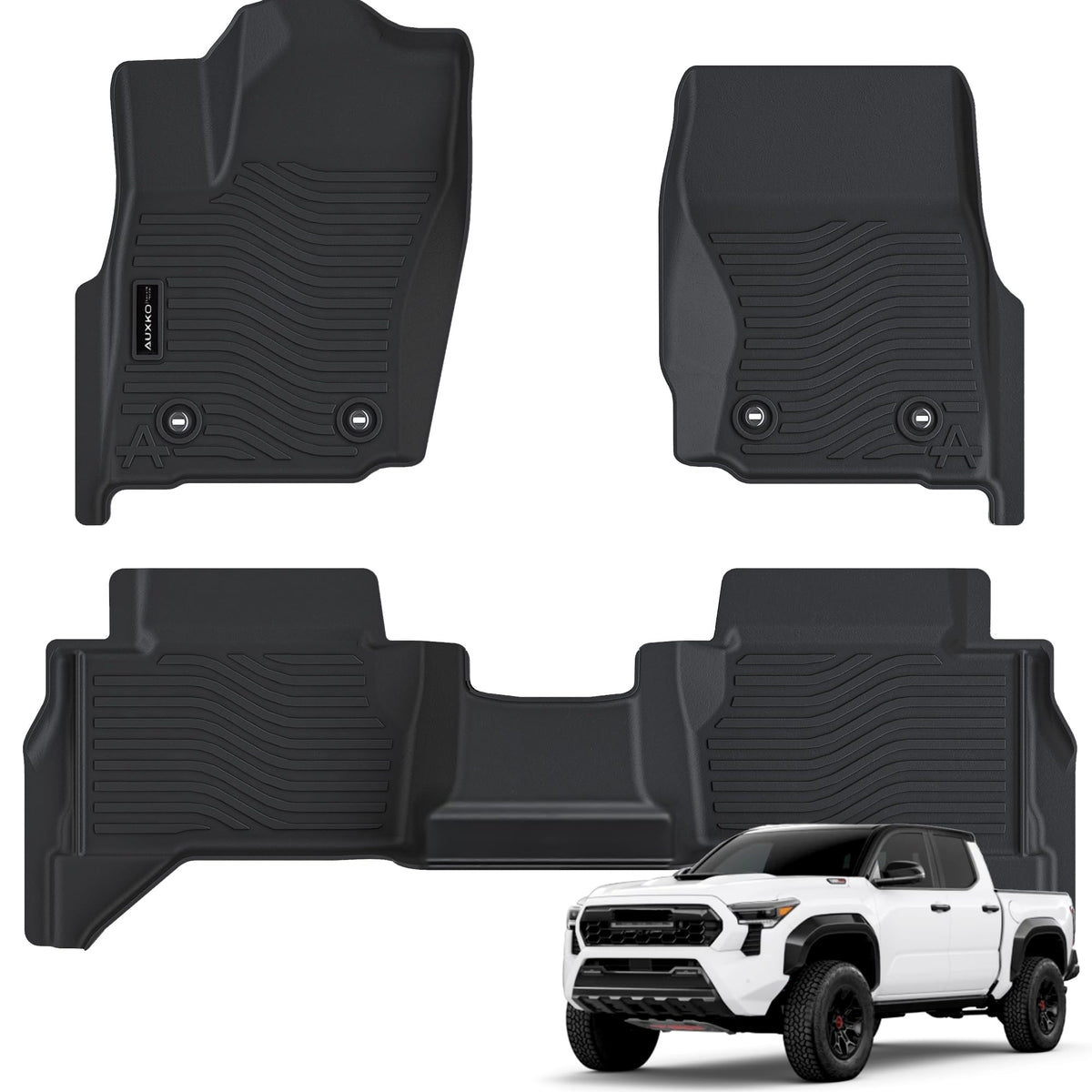 AUXKO All Weather Floor Mats for Toyota Camry 2025 2026 Include Hybrid