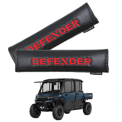 Carbon Fiber Seat Belt Shoulder Pads Compatible with Commander UTV SSV SXS