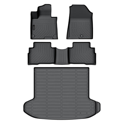 AUXKO Floor Mats Cargo Mat Backrest Mat for 2027 Kia Telluride Hybrid