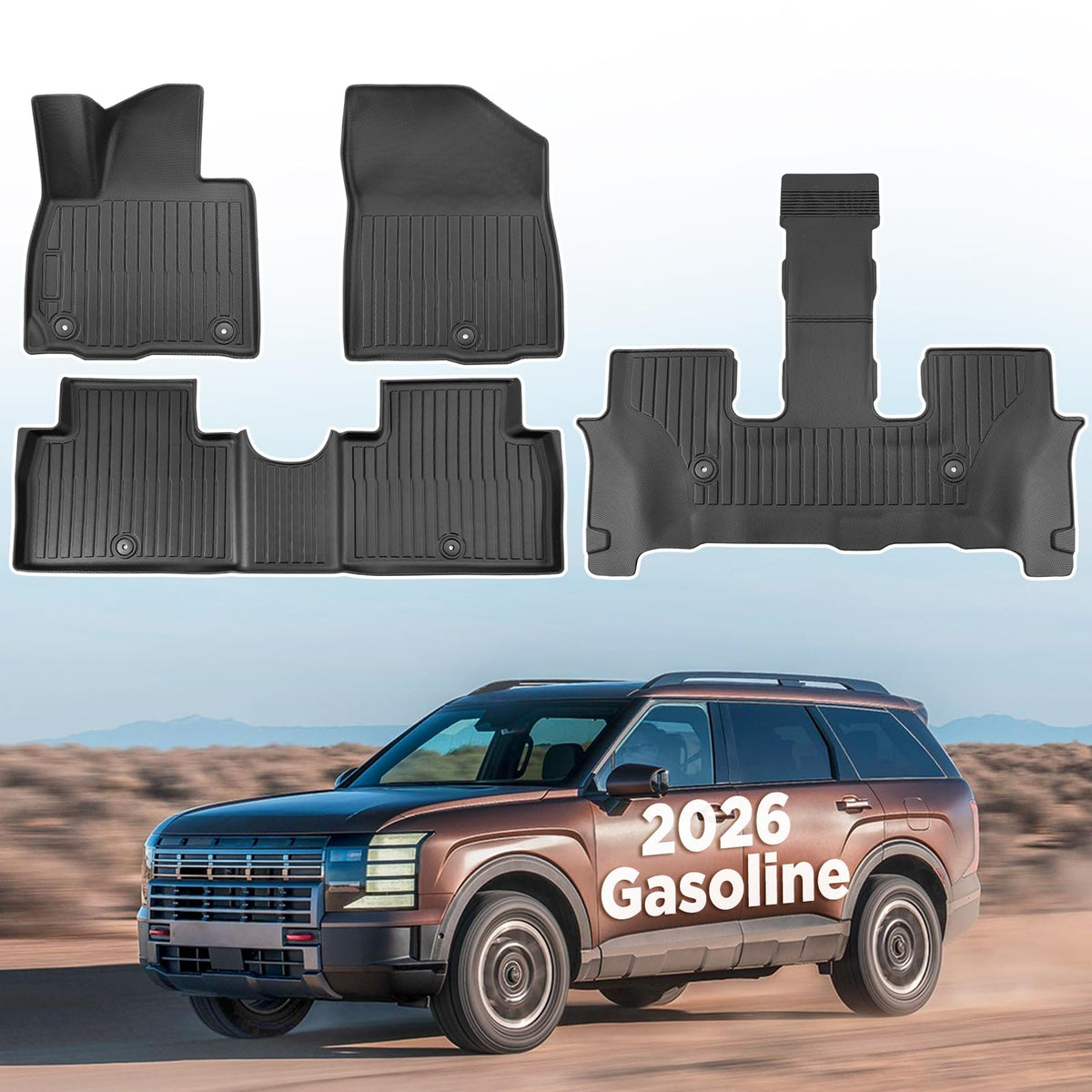 TAPTES Floor Mats for Chrysler Town & Country/Dodge Grand Caravan
