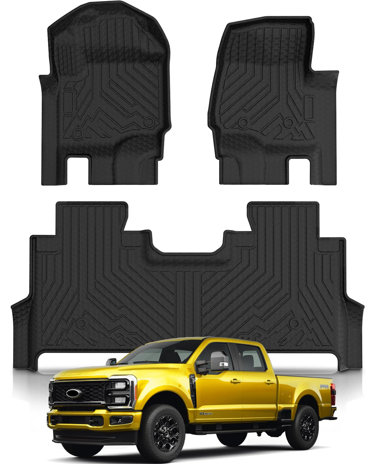 KUST Custom Fit Floor Mats for 2019-2025 2026 Nissan Altima Accessories All Weather Floor Mat Carpet Liners Front Rear 2 Row Seat Black Liner TPE