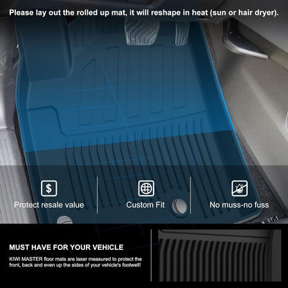 Kiwi Master Floor Mats for 2021-2026 Nissan Rogue (Not Sport)