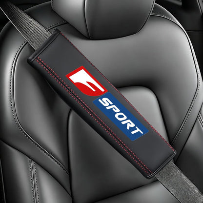 Seatbelt Shoulder Strap Pads, Car Seat Belt Protector Cover Compatible with Mustang GT, Universal Car Seatbelt Cover Interior Accessories.