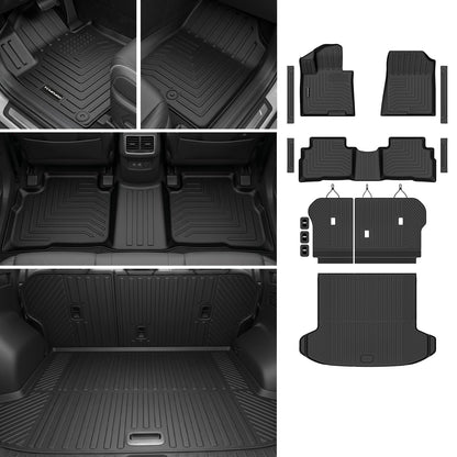 Floor Mats & Trunk Mat for Honda Civic Gas Sedan 2006-2011(Not for Coupe)