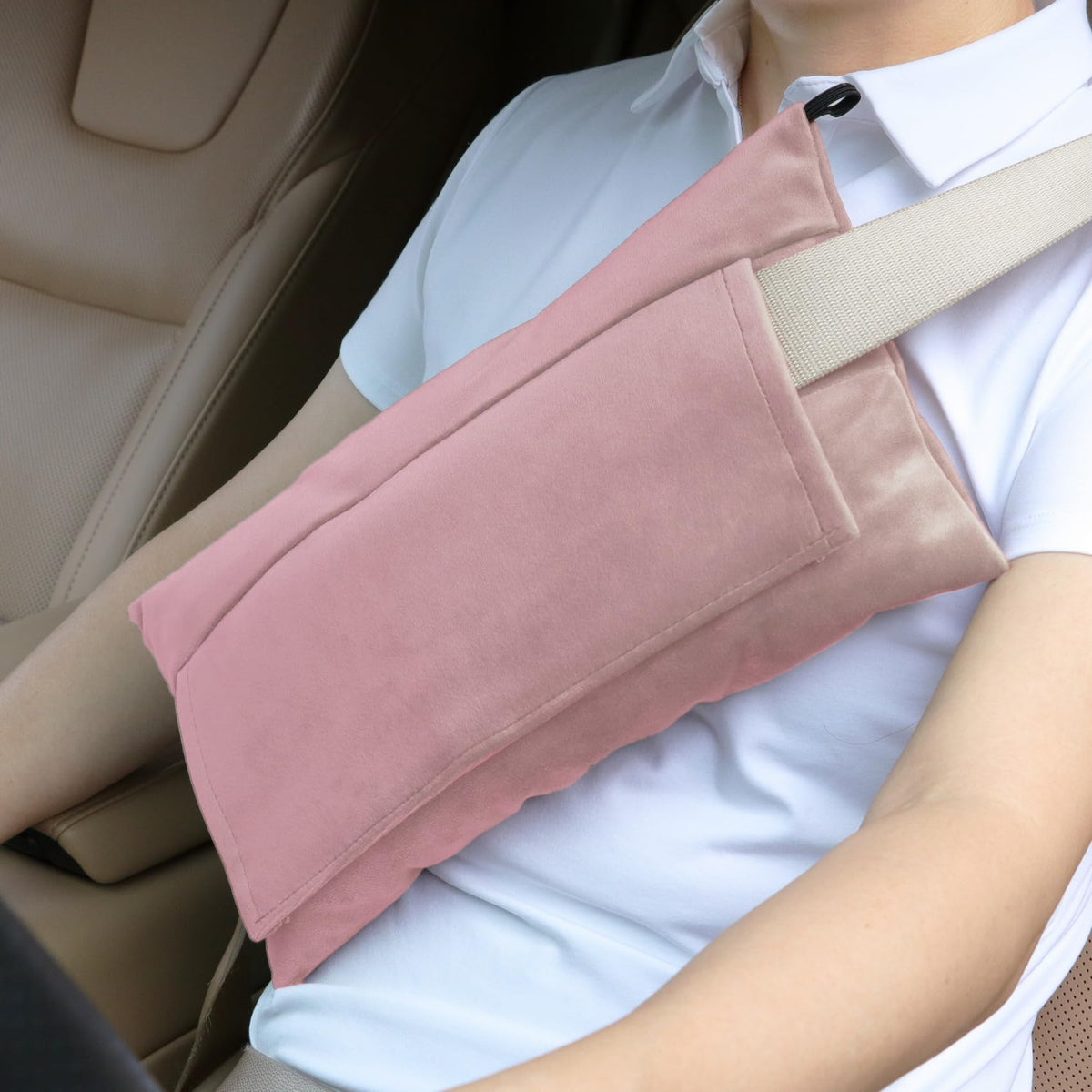 Post Surgery SeatBelt Pillow for Pregnancy Mastectomy Hysterectomy Recovery